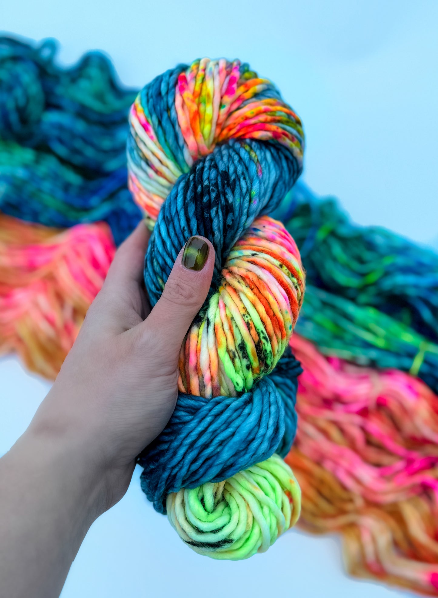 Indie Dyed Yarn: OOAK