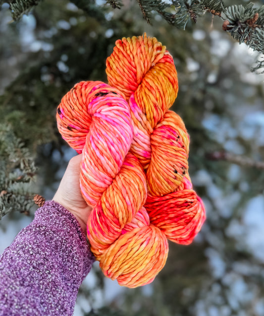 Indie Dyed Yarn: Hot Honey